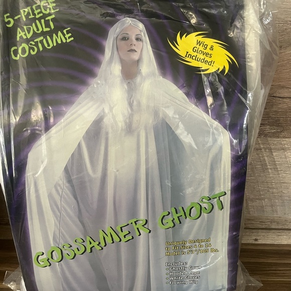 Other - Gossamer Ghost Adults Costume - White